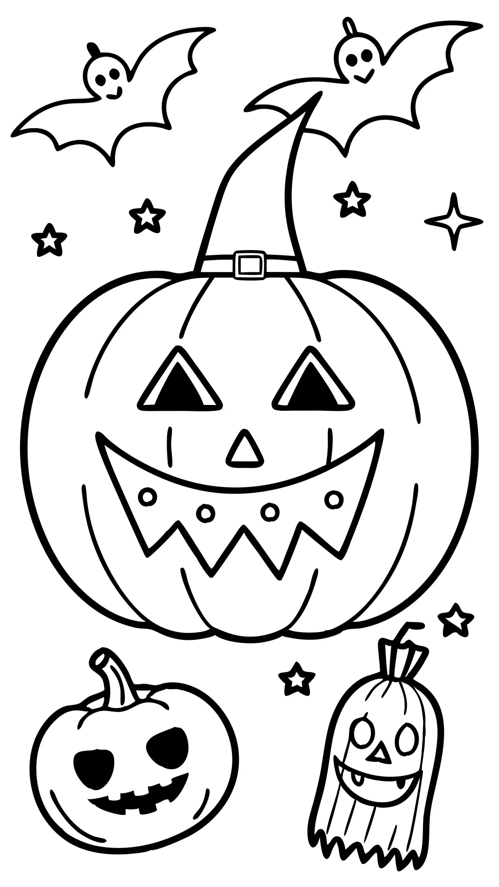 coloring pages for halloween for free